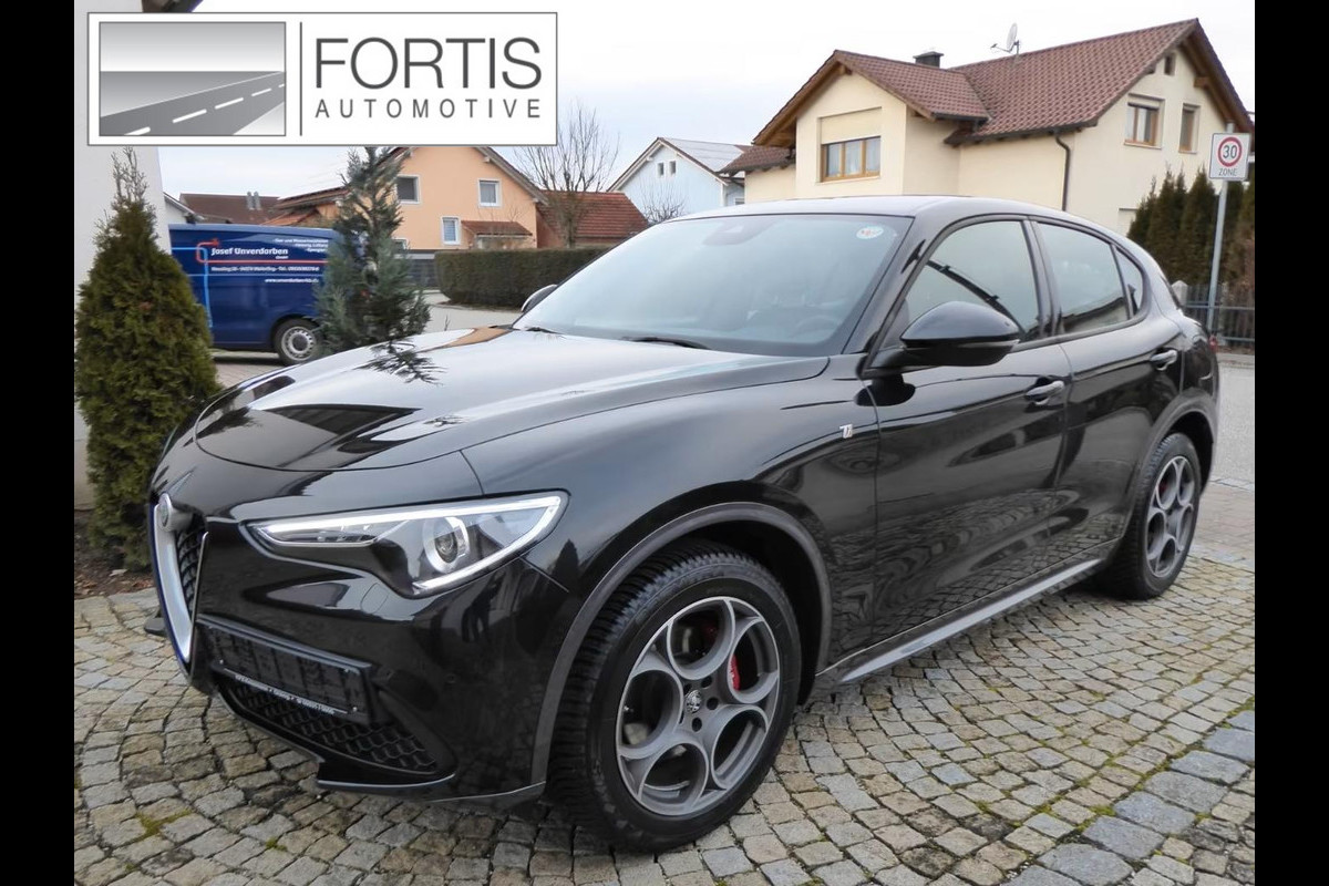 Alfa Romeo Stelvio 2.0T Q4 Ti (206kW/280pk) ** Bi-XENON/LED, NAVI+, LEDER, ACC, 19-inch LMV, MEM ** 1e EIG - 16.700 km - UNFALLFREI ** ** INFORMEER OOK NAAR ONZE AANTREKKELIJKE FINANCIAL-LEASE TARIEVEN **