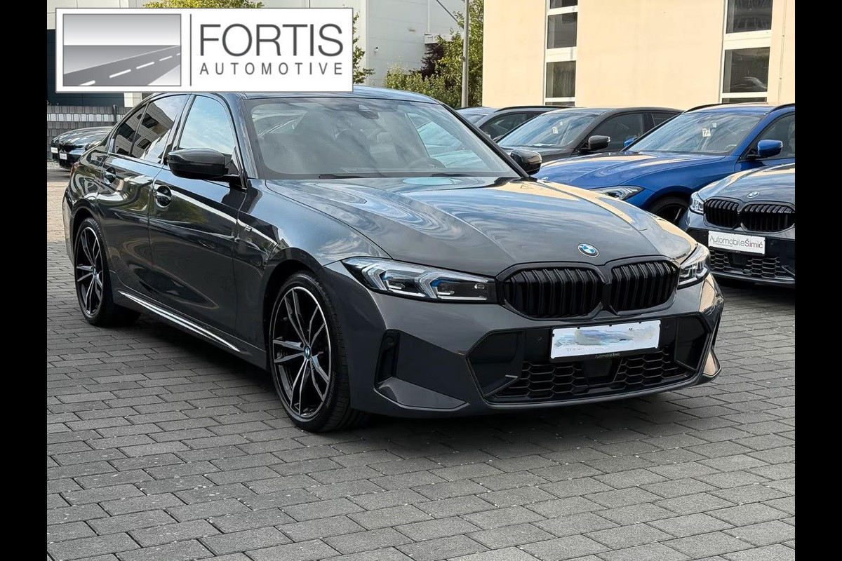 BMW 3 Serie 320d xDrive M-SPORT ** LED, NAVI+, HALF-LEDER, HuD, ACC, 19-inch LMV, DRAVIT GRAU ** 1e EIG - UNFALLFREI - BMW GAR ** ** INFORMEER OOK NAAR ONZE AANTREKKELIJKE FINANCIAL-LEASE TARIEVEN **