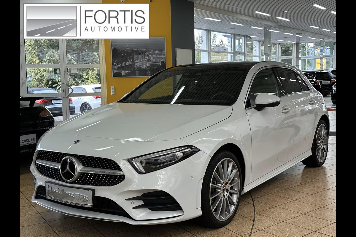 Mercedes-Benz A-Klasse 250e AMG ** LED, MBUX+, DISTR, PANORAMA, HuD, 2-Zone CLIMA, 19-inch LMV,  ** 1e EIG - UNFALLFREI ** ** INFORMEER OOK NAAR ONZE AANTREKKELIJKE FINANCIAL-LEASE TARIEVEN **