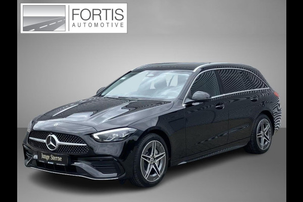 Mercedes-Benz C-Klasse Estate 300e AMG ** LED, MBUX+, WINTER-, KEYLESS-, MEMORY-, SPIEGEL-PACK ** Slechts 9.878km. - UNFALLFREI ** ** INFORMEER OOK NAAR ONZE AANTREKKELIJKE FINANCIAL-LEASE TARIEVEN **