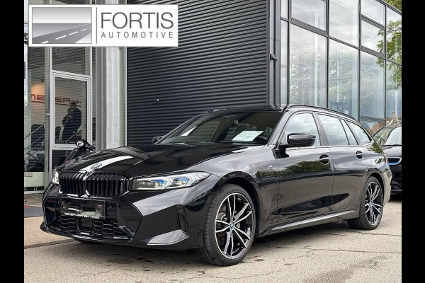 BMW 3 Serie Touring 330e M-SPORT ** ADAPT. LED, HALF-LEDER, HuD, ACC, SHADOW LINE, H&K SOUND, 19-inch LMV ** 1e EIG - UNFALLFREI ** ** INFORMEER OOK NAAR ONZE AANTREKKELIJKE FINANCIAL-LEASE TARIEVEN **