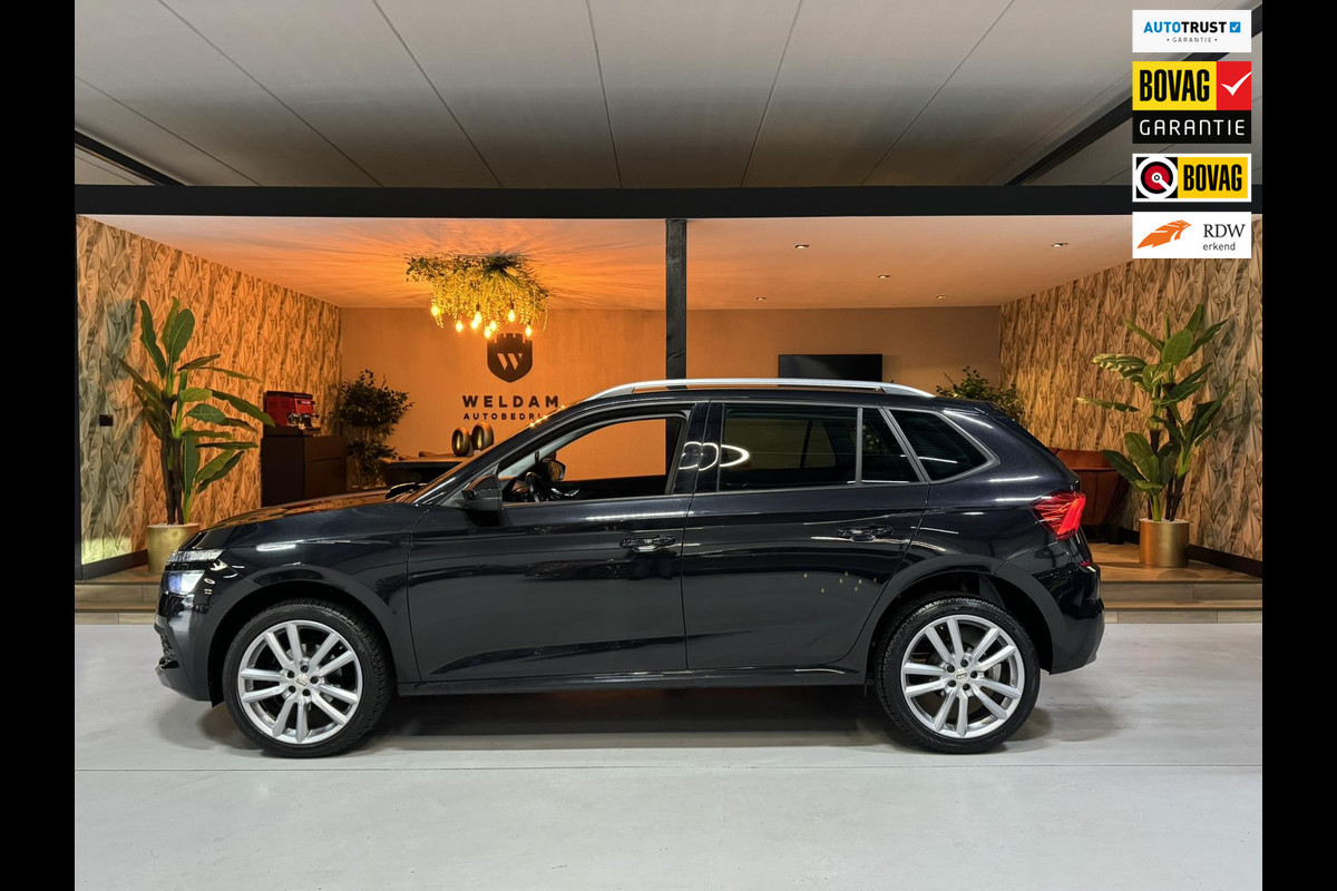 Škoda Kamiq 1.5 TSI ACT Business Edition Garantie Elek Trekhaak Camera StoelVW Cruise Clima Navi Led Dab Lane Front ASS Rijklaar
