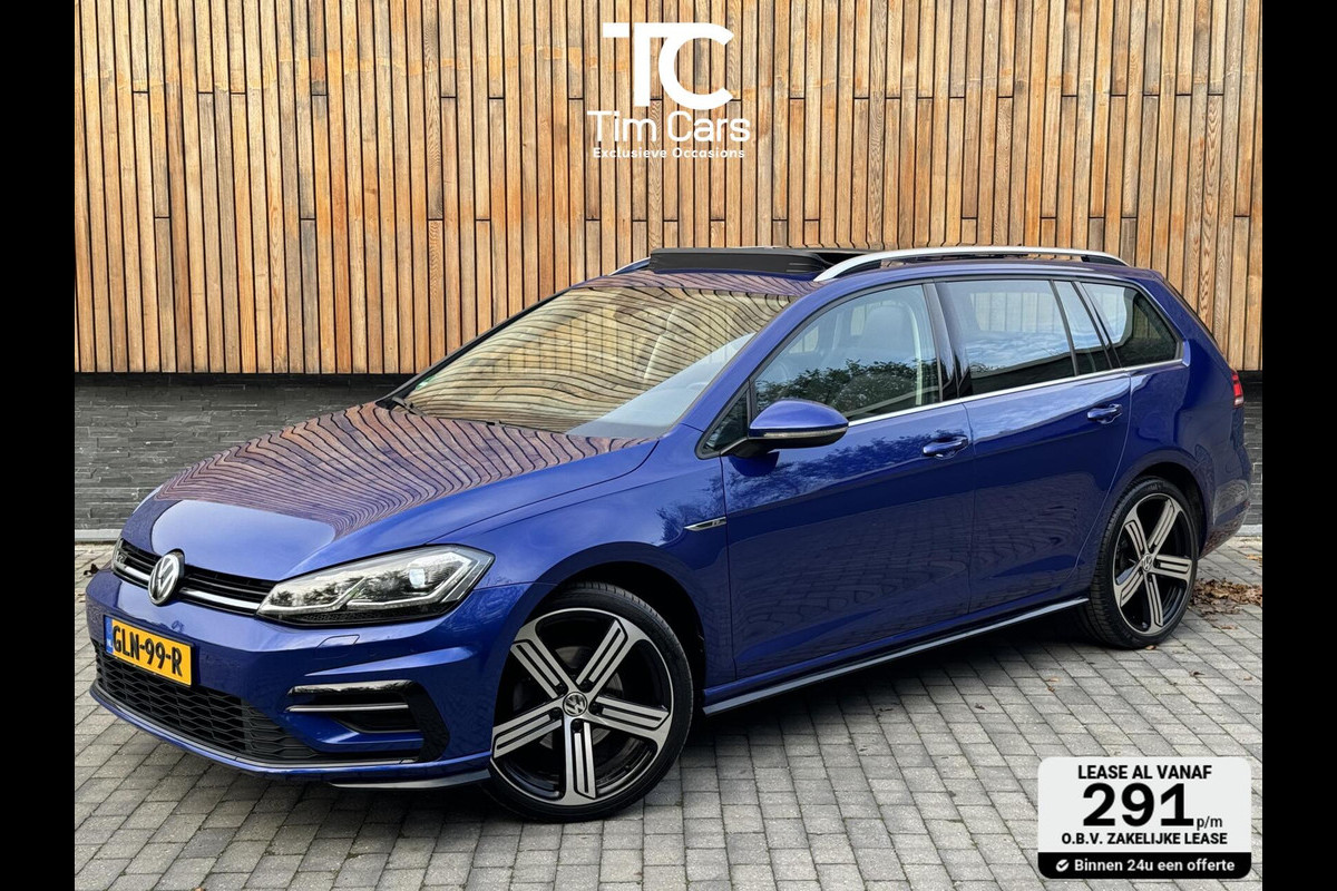 Volkswagen Golf Variant 1.5 TSI R-line Automaat | Panoramdak | Lederen bekleding | Stoel en stuurverwarming | Virtual cockpit | Parkeersensoren