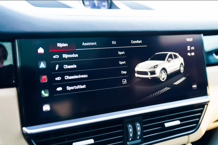 Porsche Cayenne Coupé 3.0 E-Hybrid Platinum Edition | Sport Design | Massage | Adaptieve cruise | Dealer onderhouden | 22 inch |