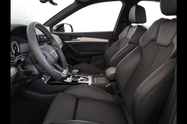 Audi Q5 50 TFSI e Advanced edition 299 pk S-tronic | Verlengde garantie | Navigatie | Trekhaak (wegklapbaar) | Parkeersensoren | Stoelverwarming v/a | S-line interieur |
