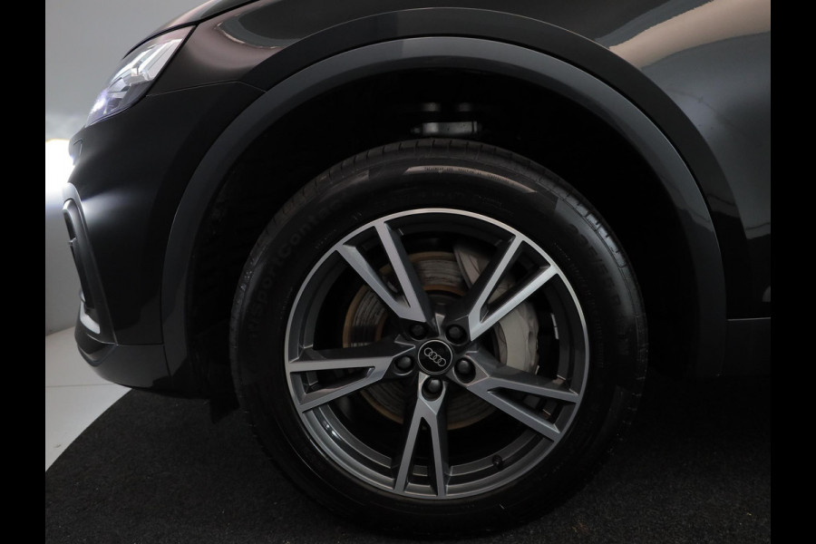 Audi Q5 50 TFSI e Advanced edition 299 pk S-tronic | Verlengde garantie | Navigatie | Trekhaak (wegklapbaar) | Parkeersensoren | Stoelverwarming v/a | S-line interieur |