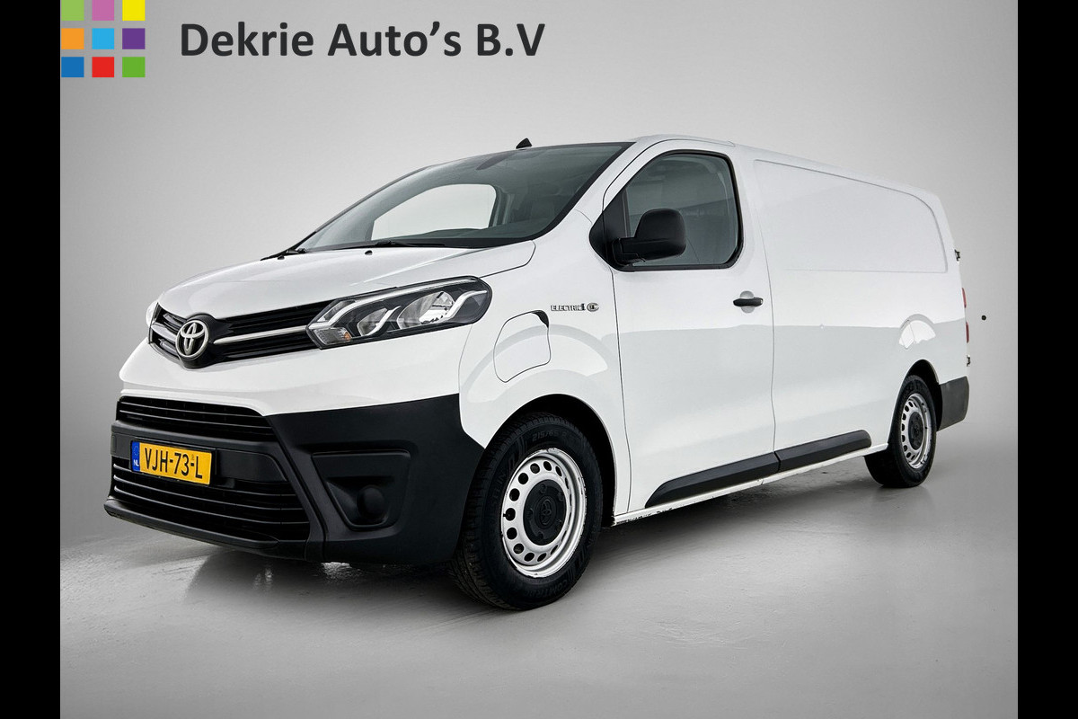 Toyota PROACE Electric Worker L2 Extra Range 75KWh +/-330KM / 3Pers. / Navigatie / Airco / Bedrijfswagen inrichting / Apk 02-2027