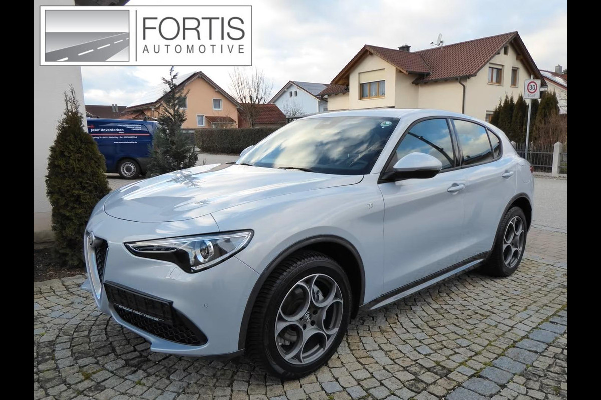 Alfa Romeo Stelvio 2.0T Q4 Ti (206kW/280pk) ** Bi-XENON/LED, NAVI+, LEDER, ACC, 19-inch LMV, MEM ** 1e EIG - 18.700 km - UNFALLFREI ** ** INFORMEER OOK NAAR ONZE AANTREKKELIJKE FINANCIAL-LEASE TARIEVEN **