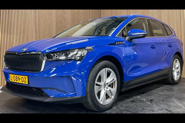 Škoda ENYAQ iV 80|GROTE ACCU|93%SOH|PANO|LEDER|ANDROID/APPLE CARPLAY|CAMERA|NAVI|STOEL+STUURVERWARMING|NL-AUTO|NAP|1e EIG|IN.BTW|