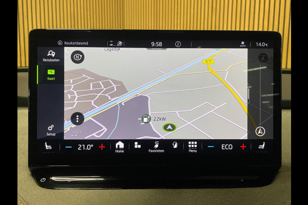 Škoda ENYAQ iV 80|GROTE ACCU|93%SOH|PANO|LEDER|ANDROID/APPLE CARPLAY|CAMERA|NAVI|STOEL+STUURVERWARMING|NL-AUTO|NAP|1e EIG|IN.BTW|