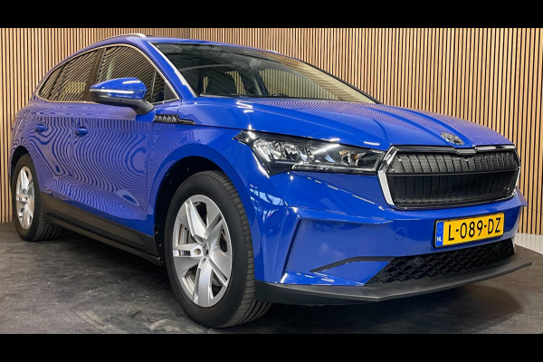 Škoda ENYAQ iV 80|GROTE ACCU|93%SOH|PANO|LEDER|ANDROID/APPLE CARPLAY|CAMERA|NAVI|STOEL+STUURVERWARMING|NL-AUTO|NAP|1e EIG|IN.BTW|