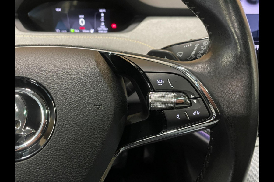 Škoda ENYAQ iV 80|GROTE ACCU|93%SOH|PANO|LEDER|ANDROID/APPLE CARPLAY|CAMERA|NAVI|STOEL+STUURVERWARMING|NL-AUTO|NAP|1e EIG|IN.BTW|