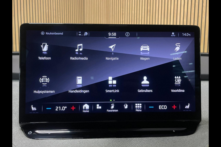 Škoda ENYAQ iV 80|GROTE ACCU|93%SOH|PANO|LEDER|ANDROID/APPLE CARPLAY|CAMERA|NAVI|STOEL+STUURVERWARMING|NL-AUTO|NAP|1e EIG|IN.BTW|
