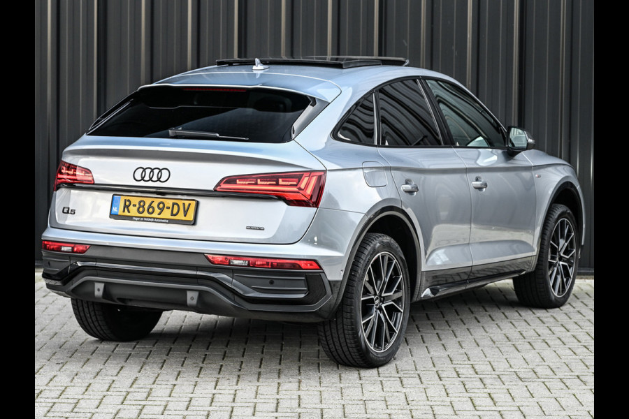Audi Q5 40 TDI quattro S edition · Keyless · B&O sound · 360 Camera · Led matrix · Ambiance verlichting · Memory seats · Stuurverwarming