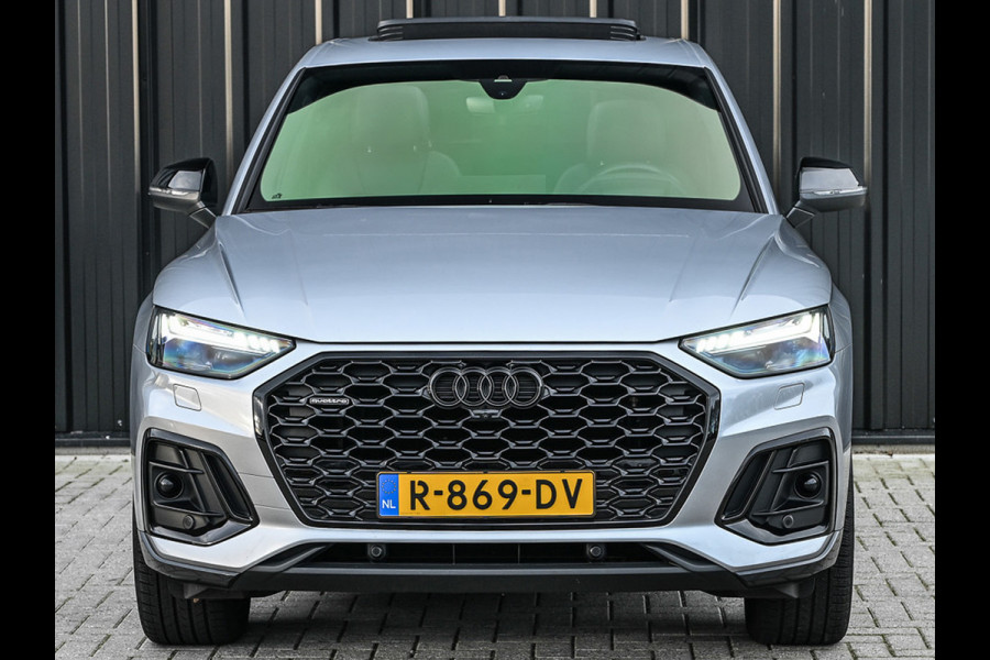 Audi Q5 40 TDI quattro S edition · Keyless · B&O sound · 360 Camera · Led matrix · Ambiance verlichting · Memory seats · Stuurverwarming