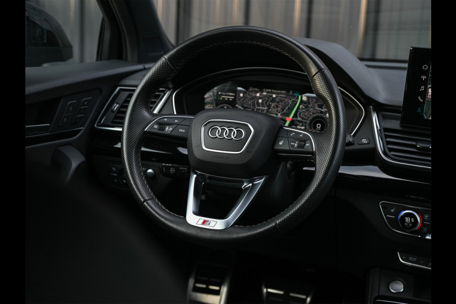 Audi Q5 40 TDI quattro S edition · Keyless · B&O sound · 360 Camera · Led matrix · Ambiance verlichting · Memory seats · Stuurverwarming