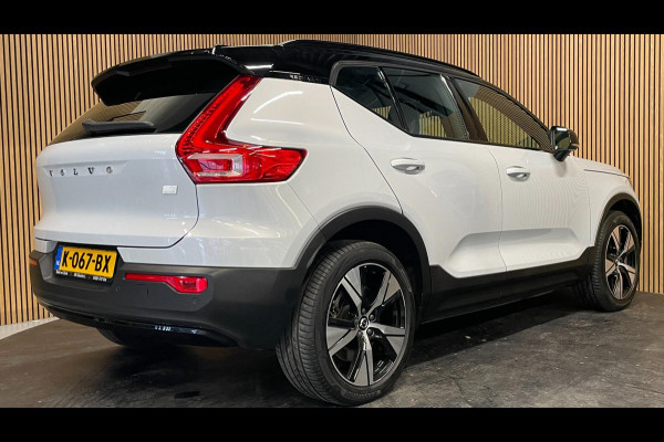 Volvo XC40 Recharge P8 AWD R-Design|90%SOH|TREKHAAK|1/2 LEDER|STOEL+STUURVERWARMING|ACC|CARPLAY|CLIMA+CRUISE|NL|NAP|IN.BTW|1e EIG|