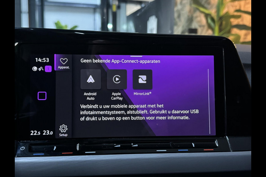 Volkswagen Golf 1.5 eTSI Style Garantie Pano Memory Massage Sfeer Carplay Camera Blindspot ACC Navi Clima IQ.Led IQ.Drive Rijklaar