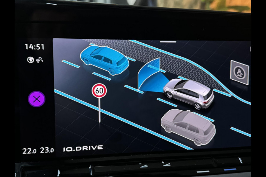 Volkswagen Golf 1.5 eTSI Style Garantie Pano Memory Massage Sfeer Carplay Camera Blindspot ACC Navi Clima IQ.Led IQ.Drive Rijklaar