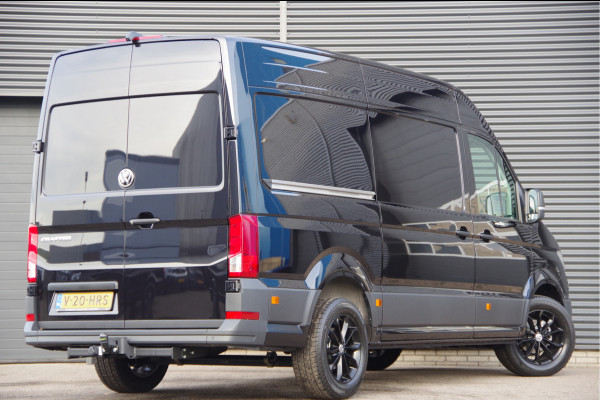 Volkswagen Crafter 35 2.0 TDI L3H3 177PK AUT. 2X SCHUIFDEUR, LED, TREKHAAK, STOELVERWARMING, CAMERA, NAVI, CRUISE, AIRCO, PARKEERSENSOREN, NIEUW!