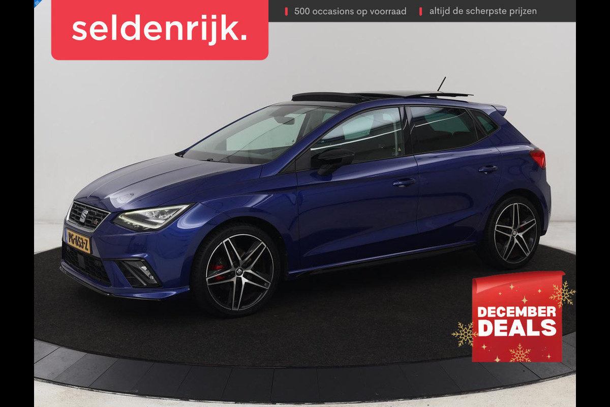 Seat Ibiza 1.0 TSI FR Intens | Panoramadak | Stoelverwarming | Adaptive cruise | Beats Pack | Camera | Carplay | Full LED | Navigatie | Keyless | Climate control