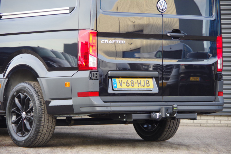 Volkswagen Crafter 35 2.0 TDI L3H3 177PK AUT. 2X SCHUIFDEUR, LED, TREKHAAK, STOELVERWARMING, CAMERA, NAVI, CRUISE, AIRCO, PARKEERSENSOREN, NIEUW!
