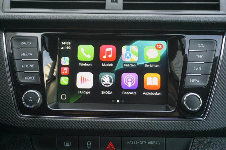 Škoda Fabia Combi 1.0 TSI 95PK Ambition/Navigatie/Cruise/CarPlay/ Parkeersensoren.
