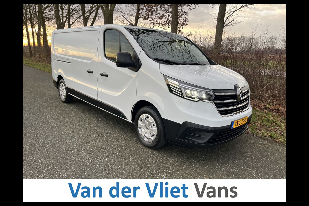 Renault Trafic 2.0 dCi 130pk E6 L2 Comfort BPM Vrij! Lease €415p/m, Carplay, PDC, Led, Airco, Trekhaak, Cruise controle, Onderhoudshistorie aanwezig