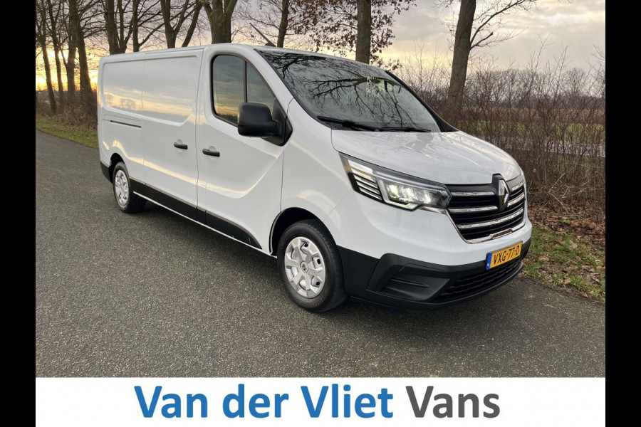 Renault Trafic 2.0 dCi 130pk E6 L2 Comfort BPM Vrij! Lease €415p/m, Carplay, PDC, Led, Airco, Trekhaak, Cruise controle, Onderhoudshistorie aanwezig