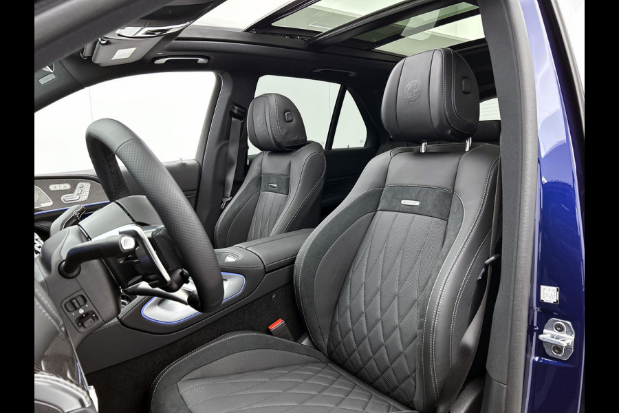 Mercedes-Benz GLE AMG 53 Hybrid 4MATIC+ Night Edition Premium Plus | Sierdelen AMG carbon | Trekhaak | AMG Nappaleder Exclusief STYLE | Stoelverwarming achter | 22 inch AMG velgen | Treeplanken | Rijassistentiepakket | Stoelventilatie voor |