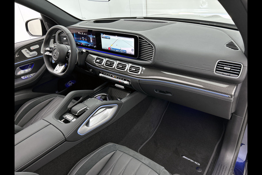 Mercedes-Benz GLE AMG 53 Hybrid 4MATIC+ Night Edition Premium Plus | Sierdelen AMG carbon | Trekhaak | AMG Nappaleder Exclusief STYLE | Stoelverwarming achter | 22 inch AMG velgen | Treeplanken | Rijassistentiepakket | Stoelventilatie voor |