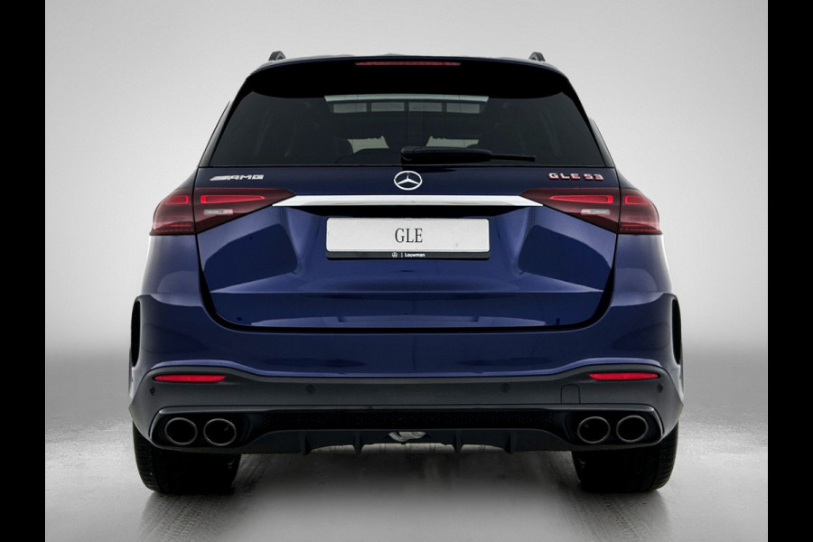 Mercedes-Benz GLE AMG 53 Hybrid 4MATIC+ Night Edition Premium Plus | Sierdelen AMG carbon | Trekhaak | AMG Nappaleder Exclusief STYLE | Stoelverwarming achter | 22 inch AMG velgen | Treeplanken | Rijassistentiepakket | Stoelventilatie voor |