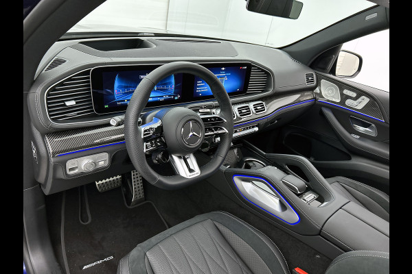 Mercedes-Benz GLE AMG 53 Hybrid 4MATIC+ Night Edition Premium Plus | Sierdelen AMG carbon | Trekhaak | AMG Nappaleder Exclusief STYLE | Stoelverwarming achter | 22 inch AMG velgen | Treeplanken | Rijassistentiepakket | Stoelventilatie voor |