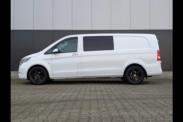 Mercedes-Benz Vito 114 L3 DUBBELE CABINE AUTOMAAT CHIPTUNE CLIMATE CRUISE TREKHAAK