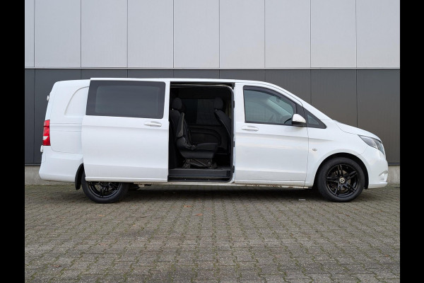 Mercedes-Benz Vito 114 L3 DUBBELE CABINE AUTOMAAT CHIPTUNE CLIMATE CRUISE TREKHAAK