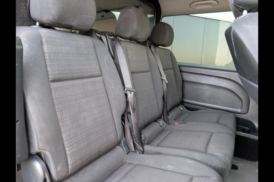 Mercedes-Benz Vito 114 L3 DUBBELE CABINE AUTOMAAT CHIPTUNE CLIMATE CRUISE TREKHAAK
