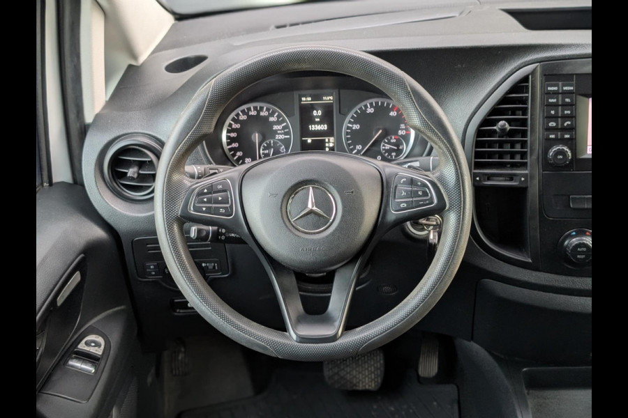Mercedes-Benz Vito 114 L3 DUBBELE CABINE AUTOMAAT CHIPTUNE CLIMATE CRUISE TREKHAAK