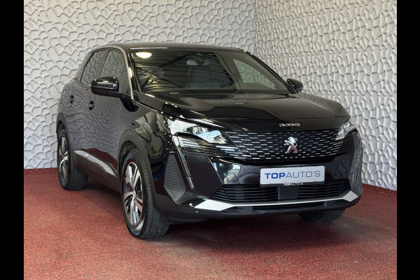 Peugeot 3008 130PK ALLURE LEER I-COCKPIT LED CARPLAY EUROPA.NAVI ELEK.KLEP CAMERA ADAP.CRUISE ZWARTE HEMEL. 2024 ALLURE 2024