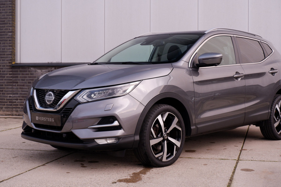 Nissan QASHQAI 1.3 DIG-T Tekna | Pano-Dak | Trekhaak | Carplay | Bose | Navi | Camera | Climate