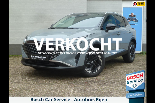 Nissan QASHQAI 1.3 MHEV Xtronic N-Connecta|Panodak|Head-Up|Stoel/Stuurverwarming|Ceramicgrey|Keyless-Entry|Elektr.Achterklep