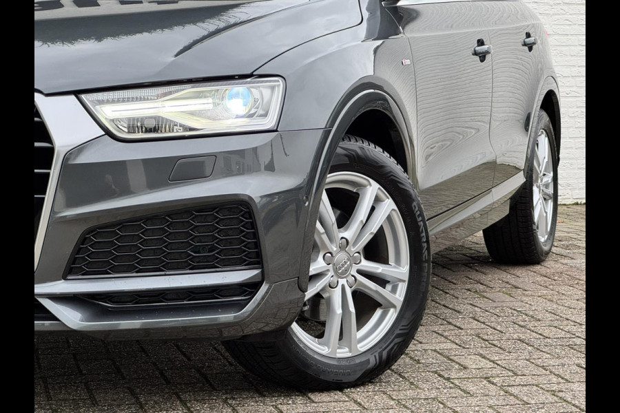 Audi Q3 1.4 TFSI CoD Sport Pro Line S Zwarte hemel Climate control Cruise Navi Keyless entry Bi-Xenon Parkeersensoren V/A
