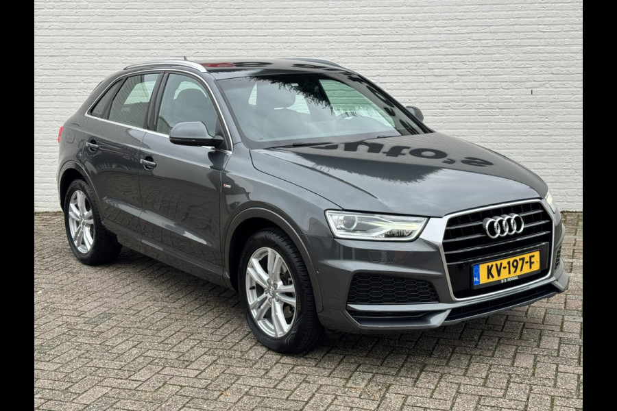 Audi Q3 1.4 TFSI CoD Sport Pro Line S Zwarte hemel Climate control Cruise Navi Keyless entry Bi-Xenon Parkeersensoren V/A