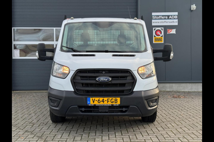 Ford Transit 350 2.0 TDCI 131pk L3 AWD 4x4 Pick-up | Trekhaak 2800KG | 3.66m laadbak | Airco | Cruise | Bluetooth | 1179KG laden