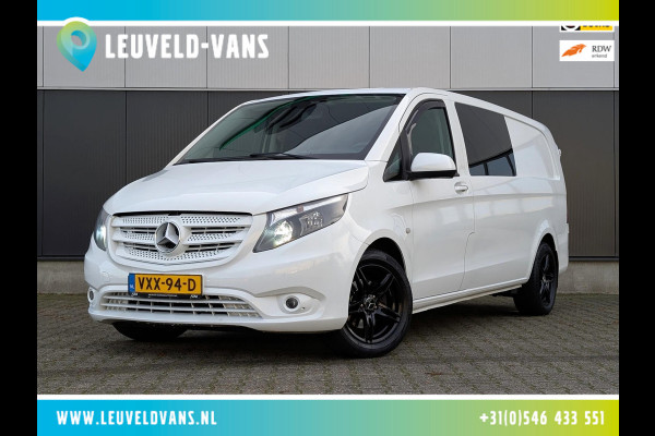 Mercedes-Benz Vito 114 L3 DUBBELE CABINE AUTOMAAT CHIPTUNE CLIMATE CRUISE TREKHAAK