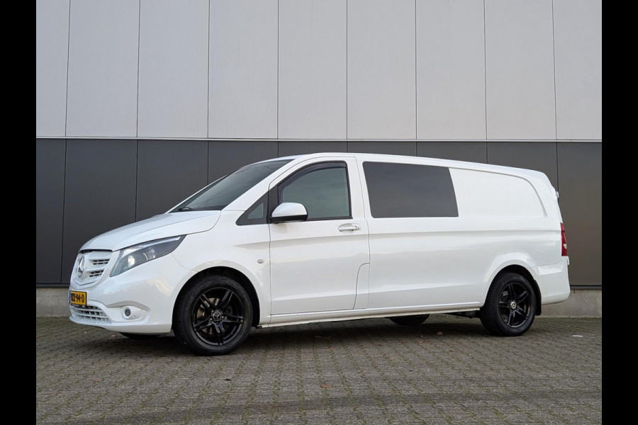Mercedes-Benz Vito 114 L3 DUBBELE CABINE AUTOMAAT CHIPTUNE CLIMATE CRUISE TREKHAAK