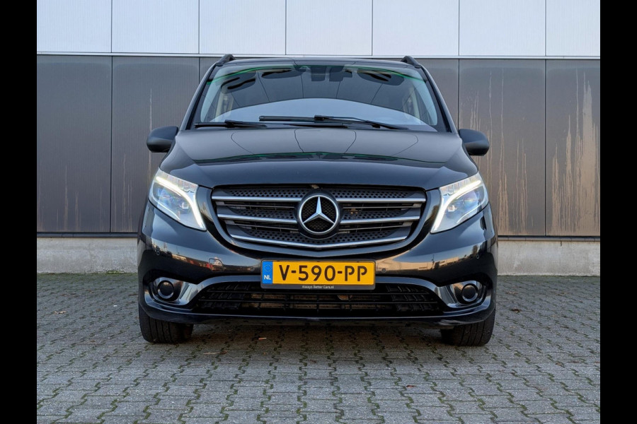 Mercedes-Benz Vito 116CDI LANG DUBBELE CABINE AUTOMAAT LED 2X SCHUIFDEUREN CRUISE CLIMATE CONTROL PDC CAMERA TREKHAAK