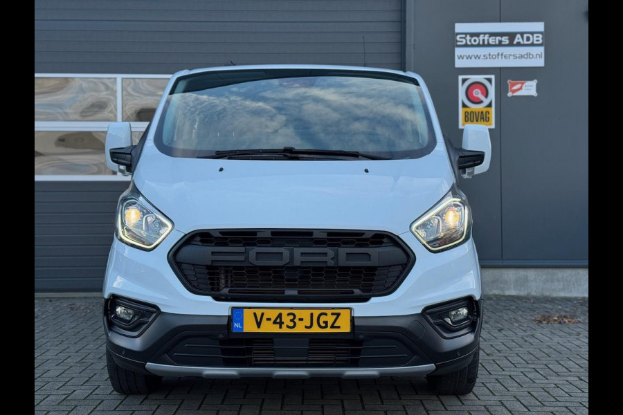 Ford Transit Custom 2.0 TDCI 130pk L1H1 DC Trail | Trekhaak | Navi | Leder | Camera | Winterpack | CarPlay | DAB | 16 inch | 6pers