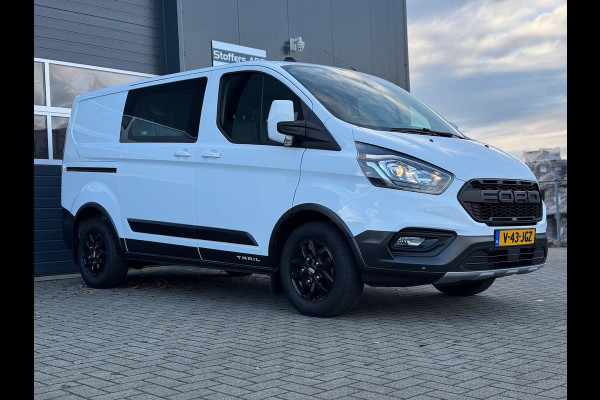 Ford Transit Custom 2.0 TDCI 130pk L1H1 DC Trail | Trekhaak | Navi | Leder | Camera | Winterpack | CarPlay | DAB | 16 inch | 6pers