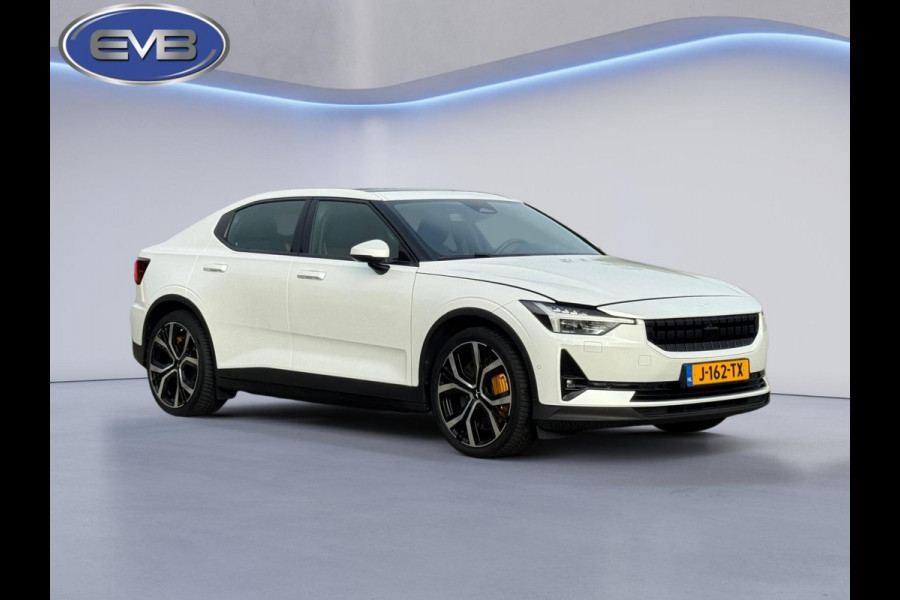 Polestar 2 Long Range Dual Motor 407 pk Launch Edition 78kWh PERFORMANCE, panodak, elect. trekhaak, parelmoer, 1 e eigenaar, nap