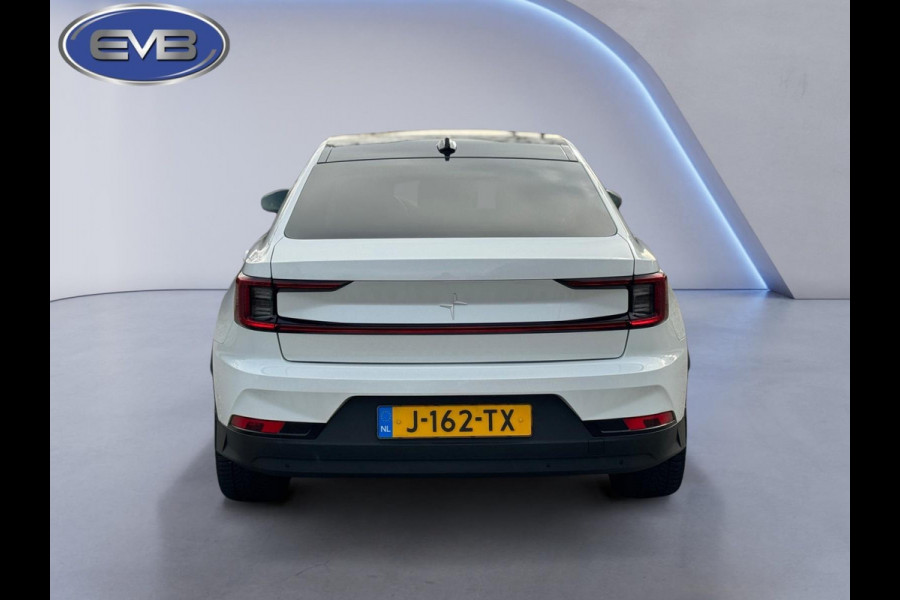 Polestar 2 Long Range Dual Motor 407 pk Launch Edition 78kWh PERFORMANCE, panodak, elect. trekhaak, parelmoer, 1 e eigenaar, nap